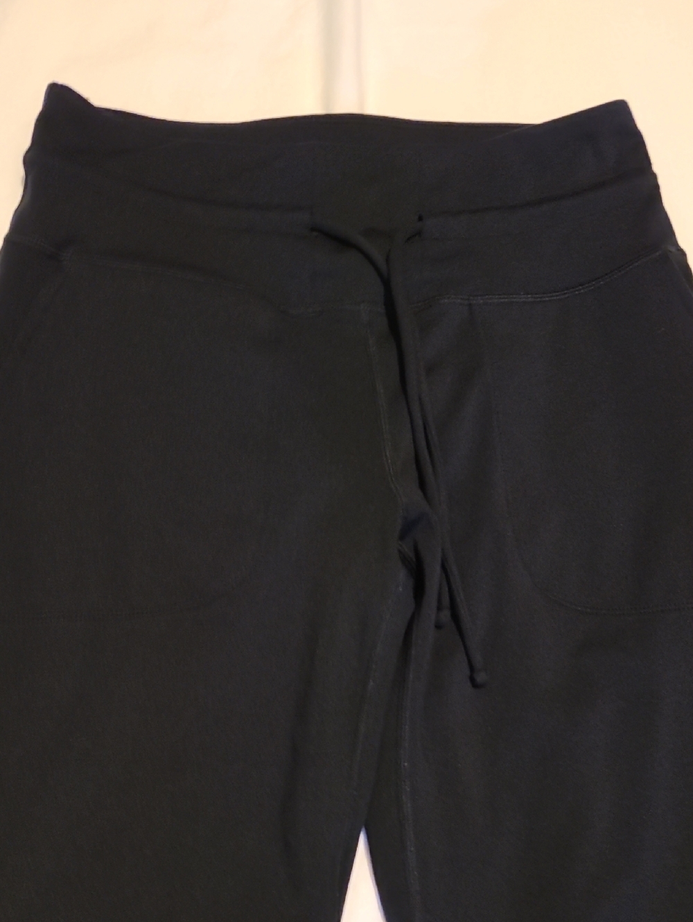 Mondetta Leggings Pants Size Small Black String Waist Tie